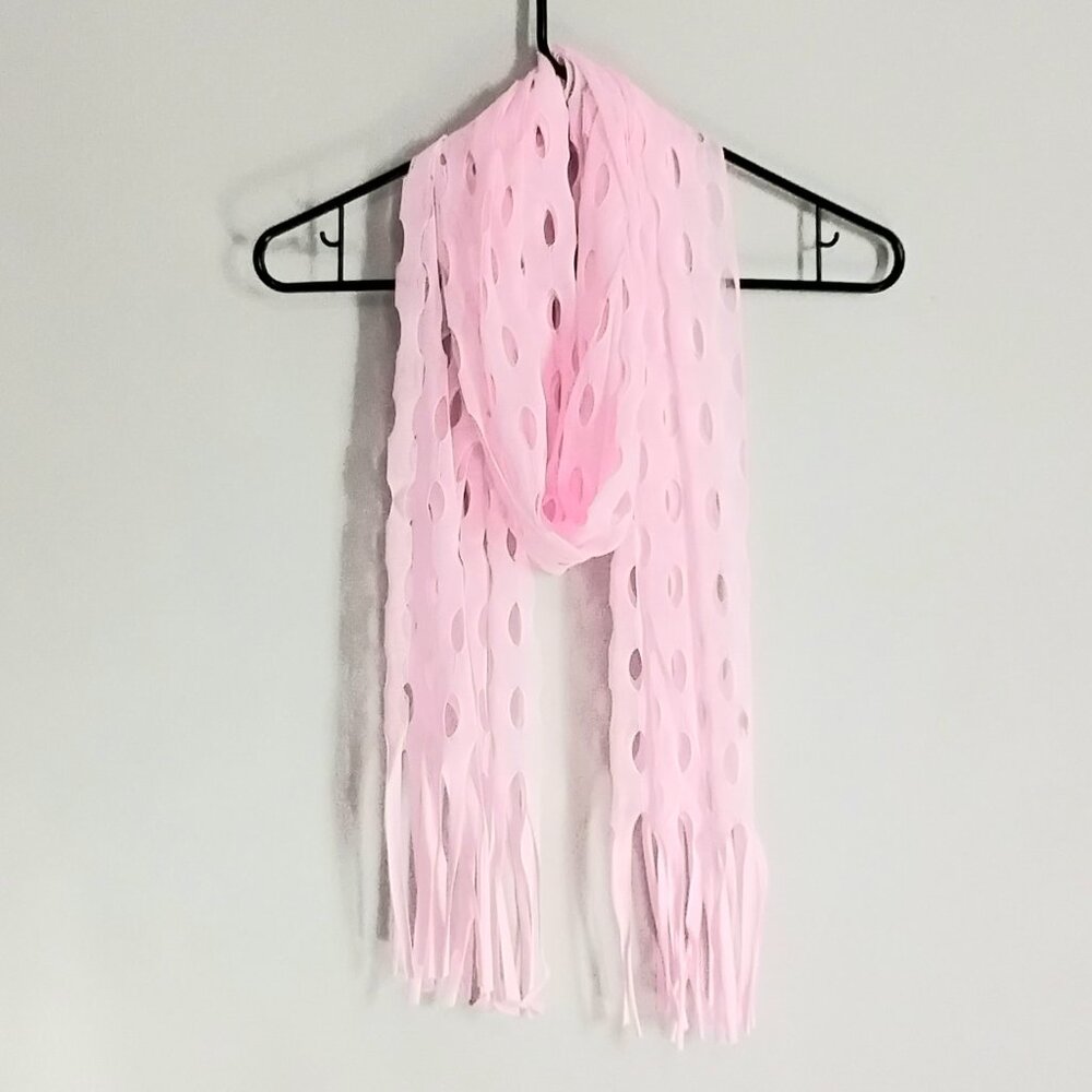 3/$25 Beautiful 72" Pink Light Scarf NWOT will Ship in Plastic Protection!!
